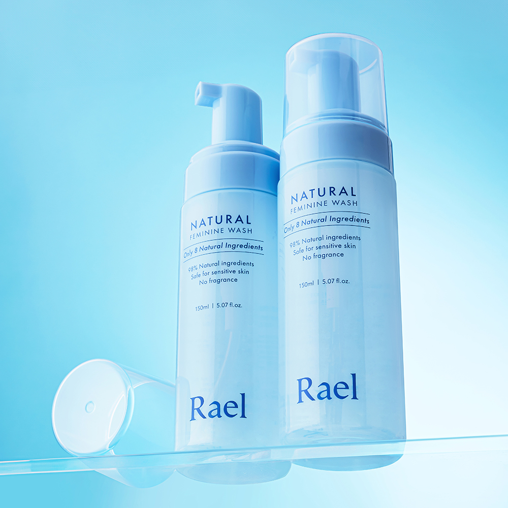 라엘 8가지 천연 유래 전성분 천연 여성청결제 150ml, 2개