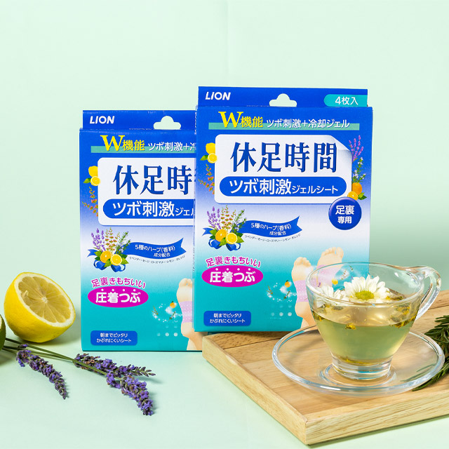 휴족시간 지압자극시트 4매입 x 9개 / 발바닥패치,힐링패치