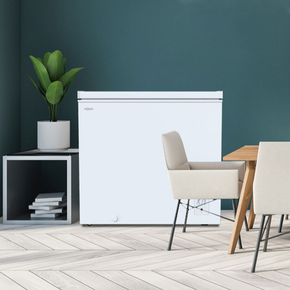 하이얼 아쿠아 다목적 소형 냉동고 HCF198MDW 198L 냉장겸용