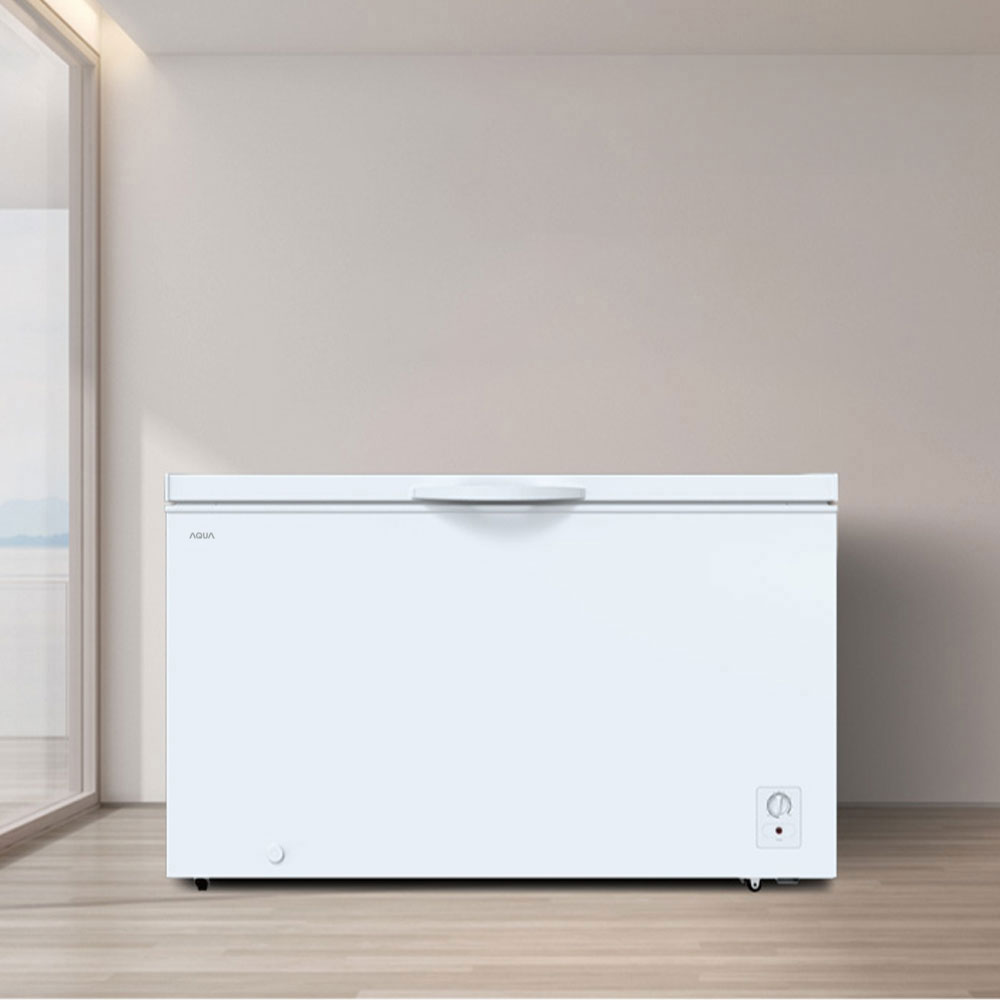 하이얼 산요 아쿠아 다목적 냉동고 HCF397MDW 397L 냉장겸용