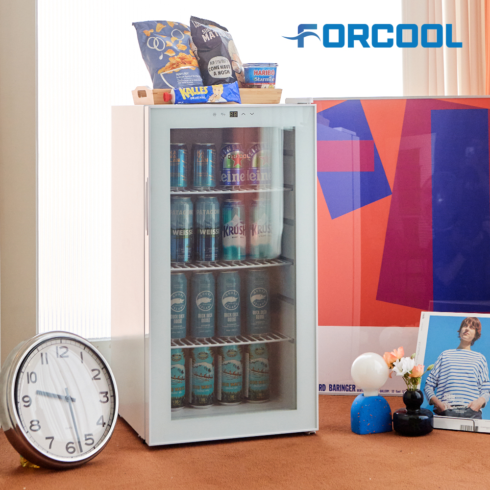 포쿨 쇼케이스냉장고 미니 음료수 가정용 업소용 음료 술장고 FC-130MS