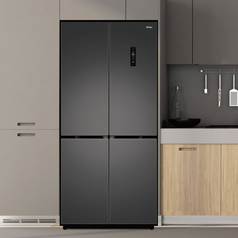 하이얼 인테리어 4도어 양문형 냉장고 HRS445MNG 433L