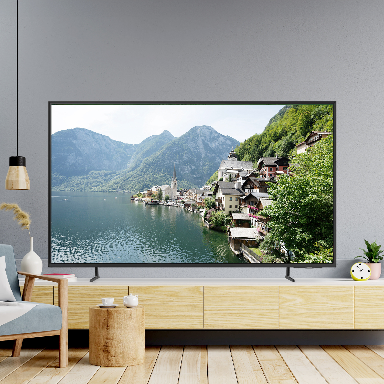 [혜택가 46만]삼성 125.7cm(50인치) 비즈니스TV 4K UHD 1등급 LH50BEDHLGFXKR 스탠드형