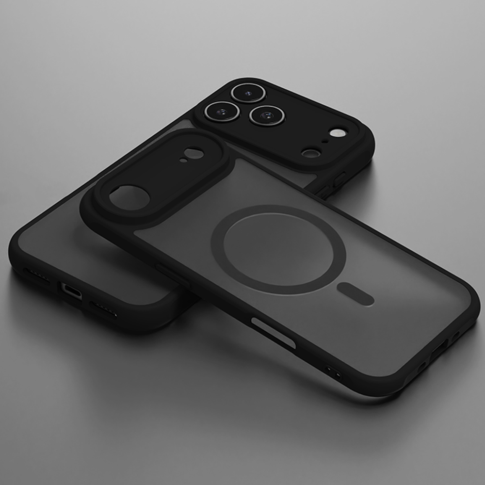디랩 하이쉴드 맥세이프 케이스 풀커버 범퍼 블랙, 아이폰17