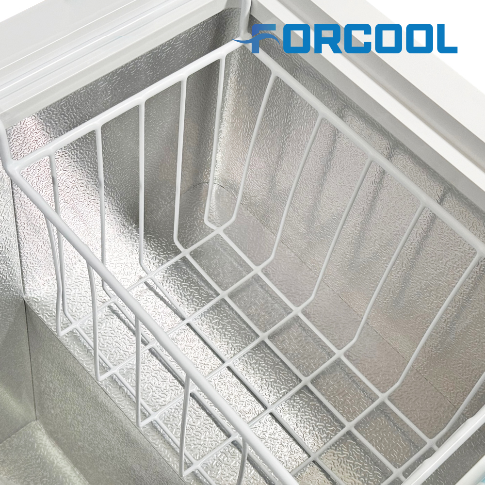 포쿨 소형 냉동고 미니 가정용 급속 원룸 업소용 화이트 60L