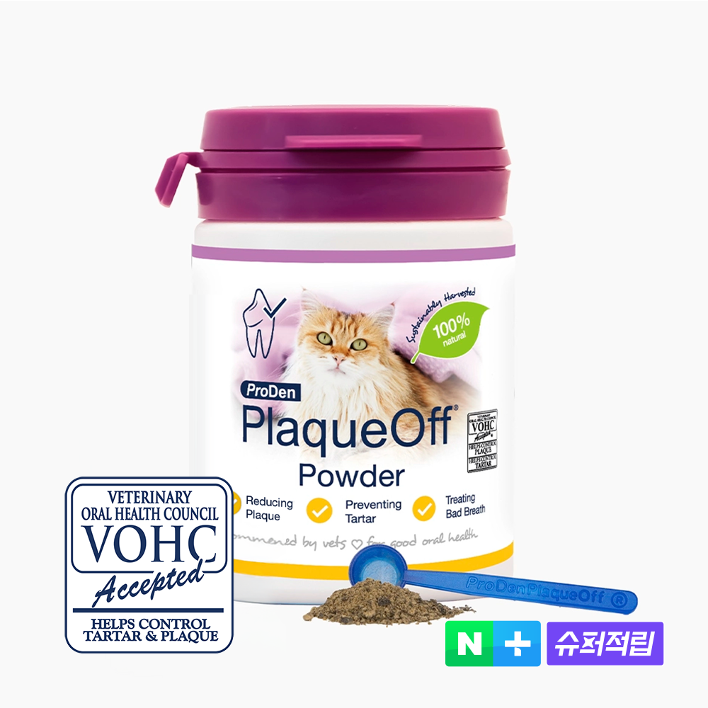 [신기펫케어] 프로덴 플라그오프 덴탈 파우더 캣 40g
