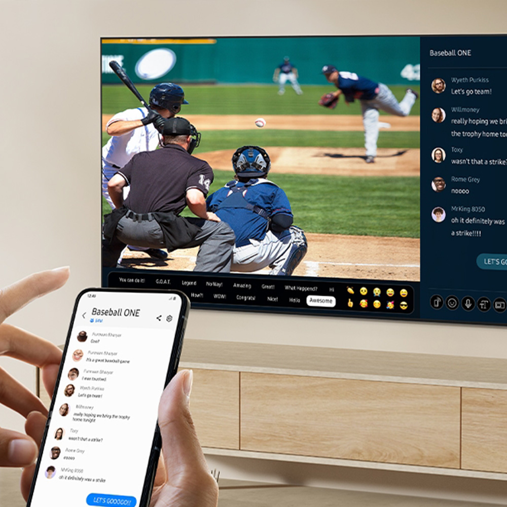 삼성 KQ85QC75AFXKR QLED 4K 214cm(85인치) 스마트TV 120Hz