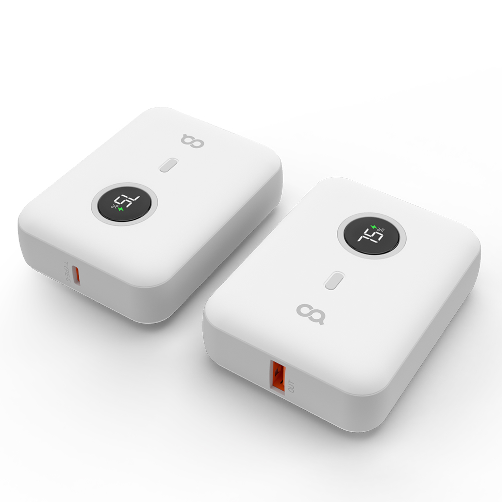 오아 퀵차지팩 보조배터리 10000mAh 22.5W 고속충전 휴대용 미니 여행용 기내반입