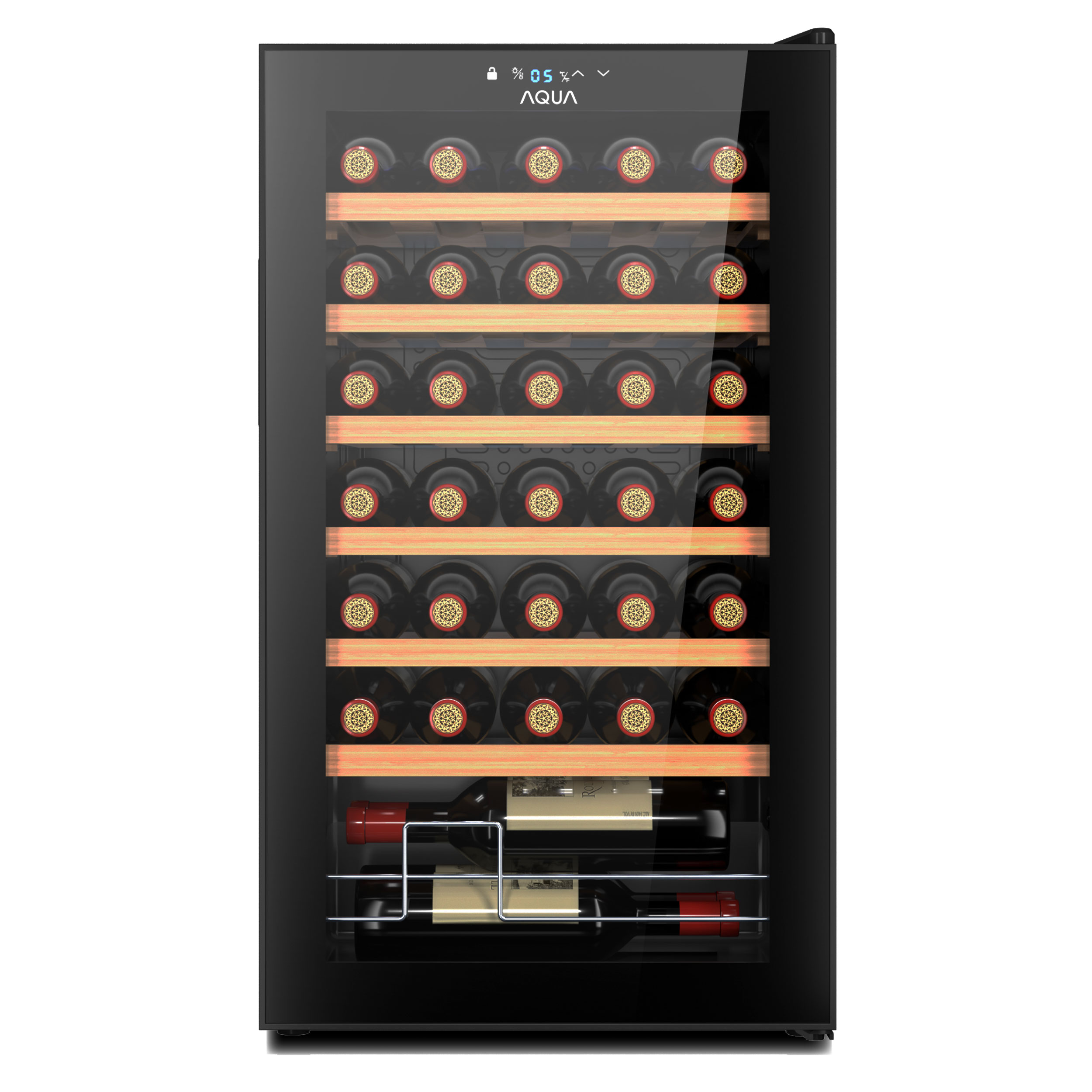 [일시품절]하이얼 아쿠아 와인셀러 가정용 HWC85MDB 34병 터치컨트롤