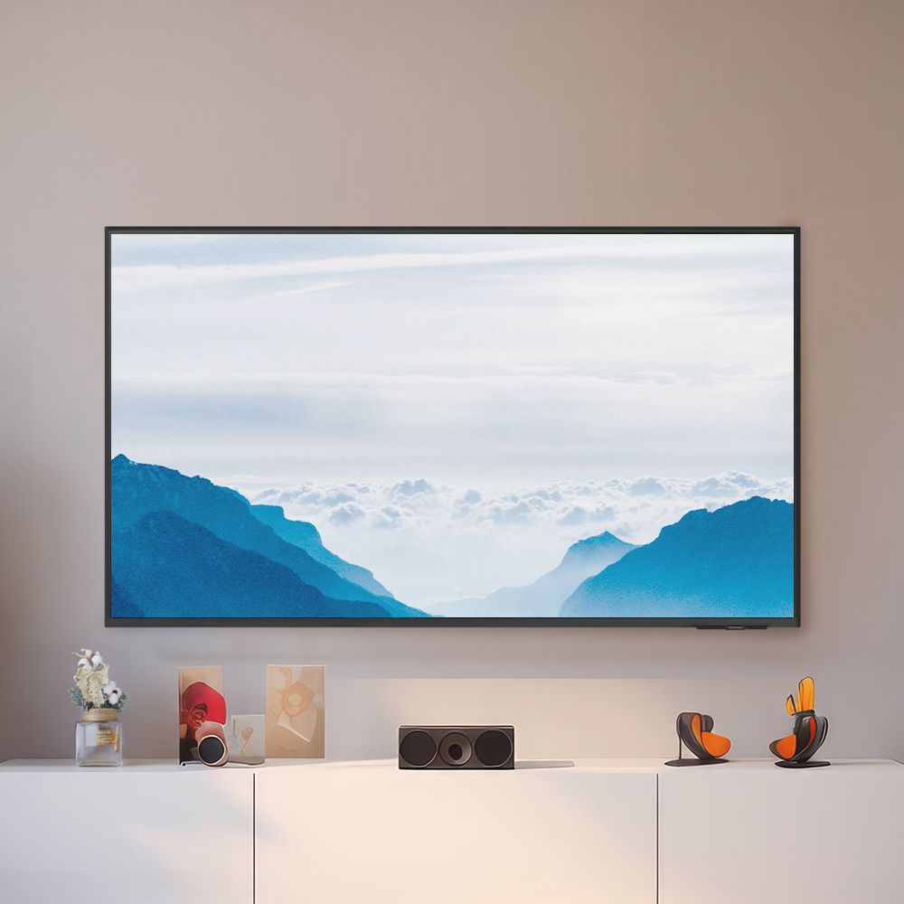 삼성 43인치(107.9cm) 4K UHD 스마트 비즈니스TV 소형TV LH43BEF 미니 슬림 벽걸이형