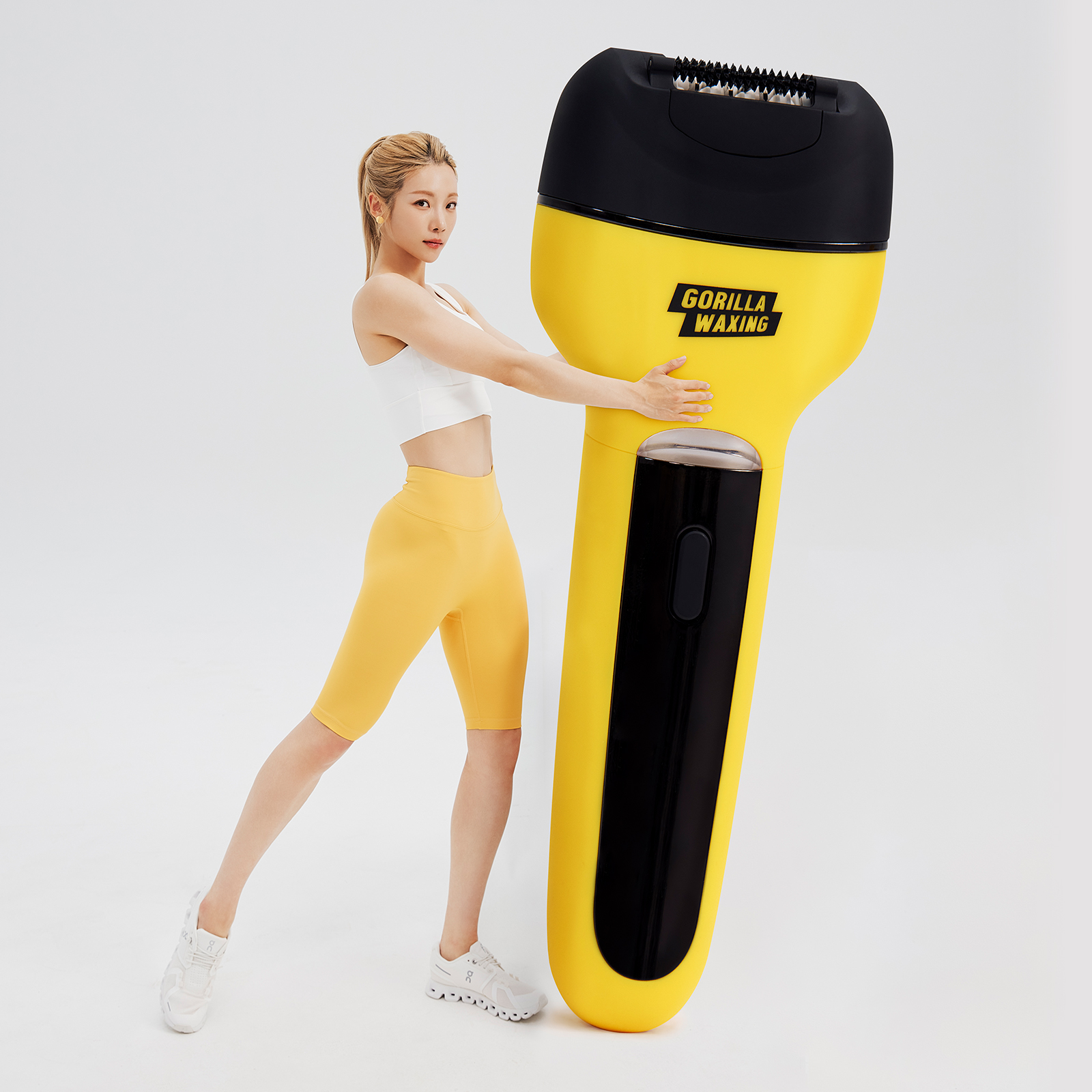 고릴라왁싱 모근제거기 제모기 바디트리머 발 각질 제거기 겨드랑이 반영구