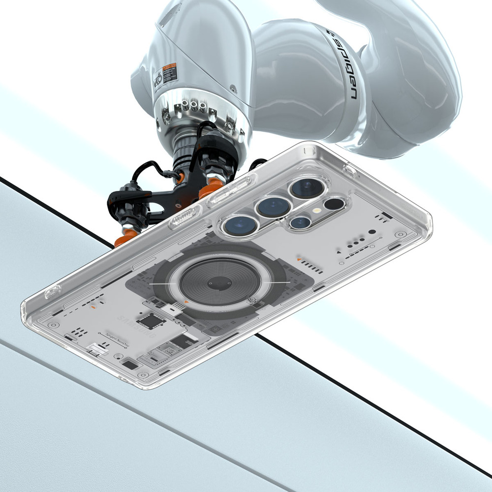 Qi2 인증 슈피겐 갤럭시 맥세이프 케이스 울트라하이브리드맥핏 네오원 투명, 갤럭시S25 울트라