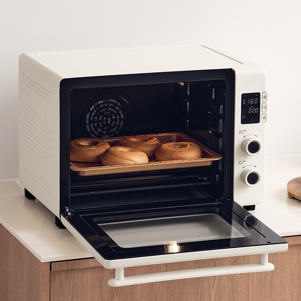 위즈웰 데일리 오븐 40L 제과 전기 가정용 컨벡션 디지털 천하제빵 GL40A