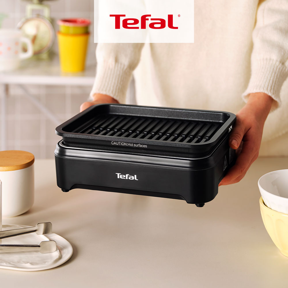 테팔 미니 그릴 블랙 GC5718KO