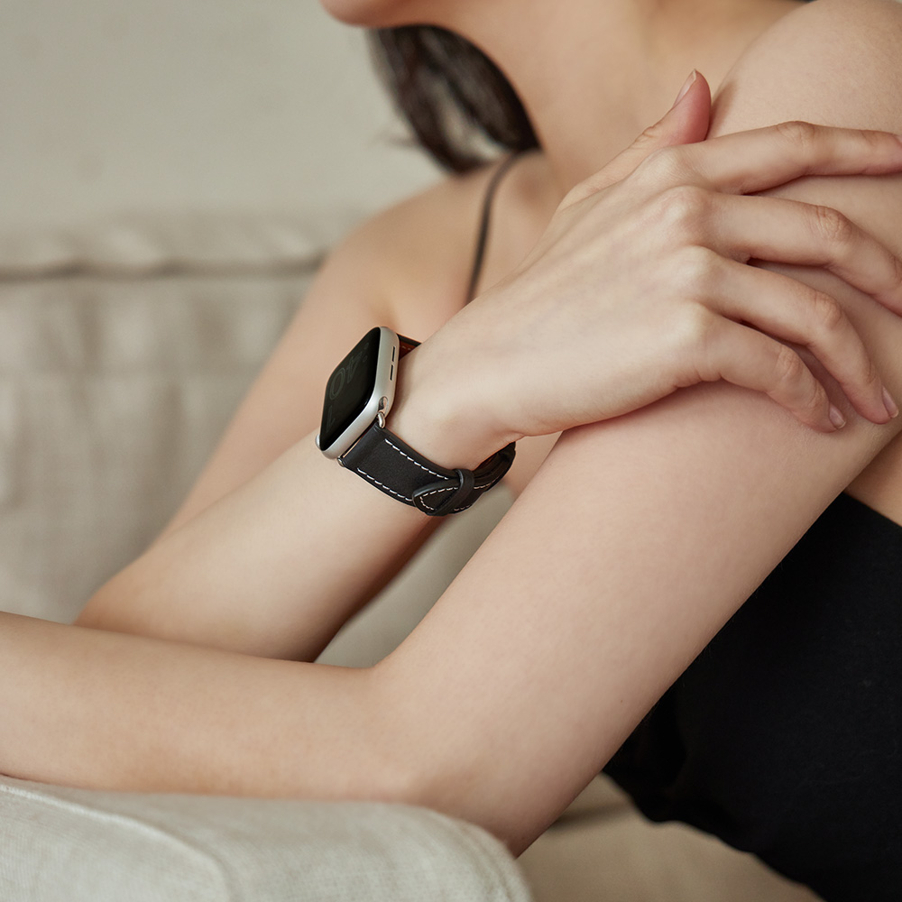 모이브 애플워치 11 10 호환 가죽 스트랩 시계줄