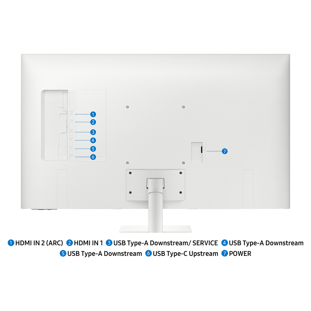 삼성전자 LS43FM701 스마트모니터 M7 M70F 107.9cm(43인치) 4K UHD 화이트