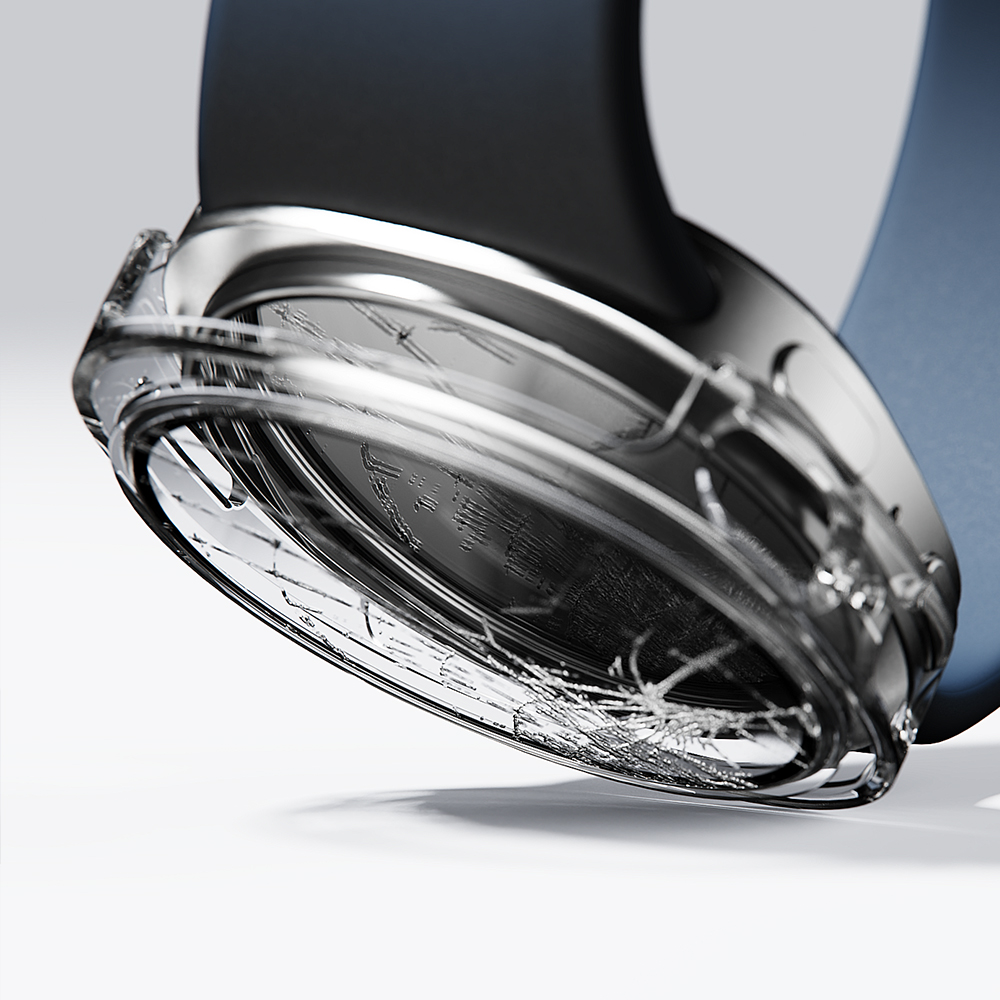 빅쏘 갤럭시워치8 케이스 강화유리 풀커버 레빅스킨