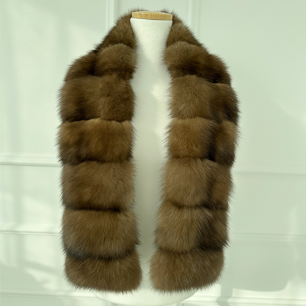 세이블머플러 세이블목도리 밍크 퍼 모피