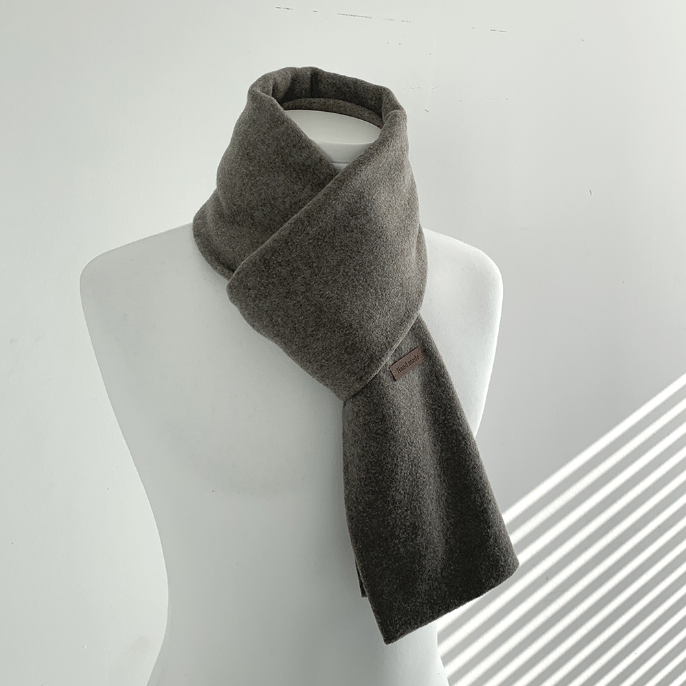 얇은목도리 목돌이 얇은머플러 남자숏머플러