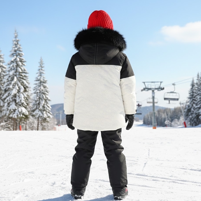 블랙야크키즈 공용 아동 겨울 아웃도어 방풍 눈썰매 스키 덕다운 패딩점퍼