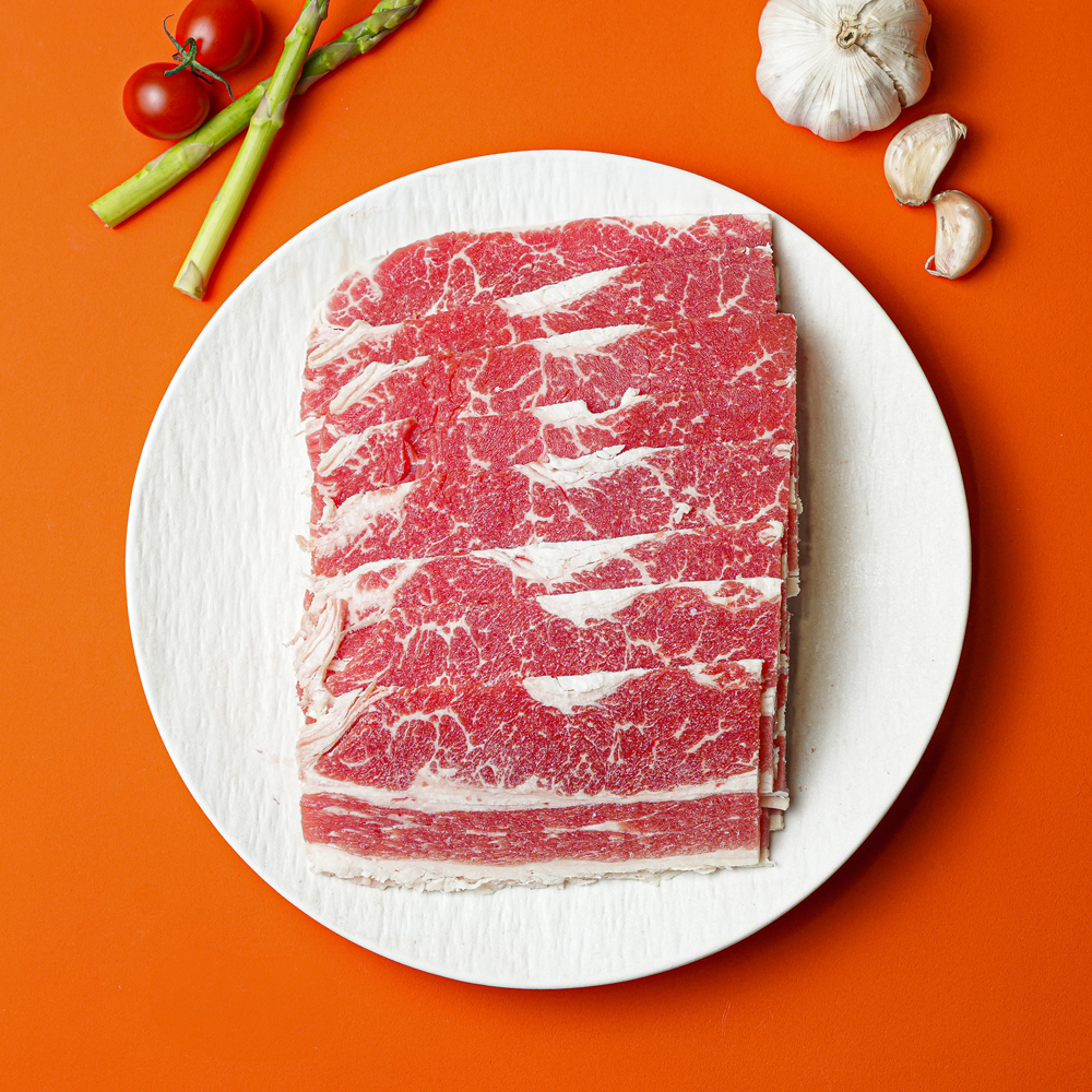 설렘한입 냉동 미국산 우삼겹 1kg 대패 구이 샤브샤브용