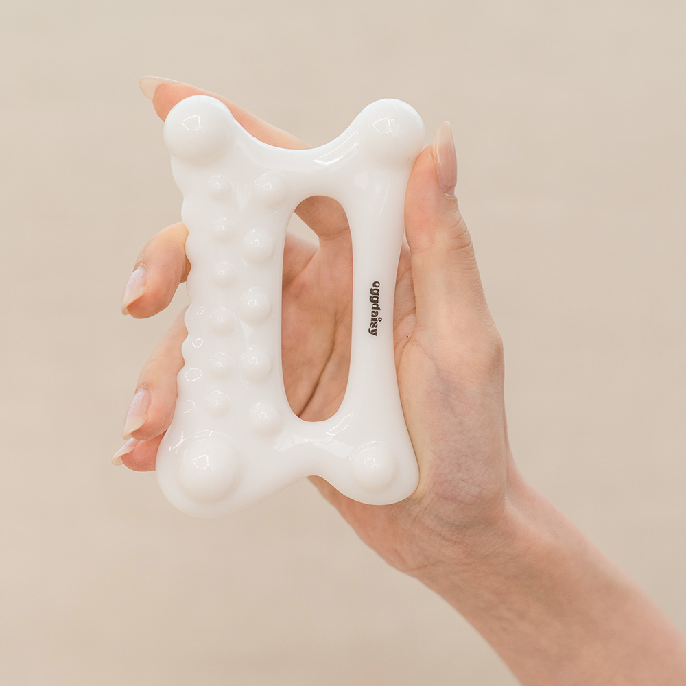 에그데이지 바디 괄사 마사지기 얼굴 종아리 괄사 두피 승모근 림프