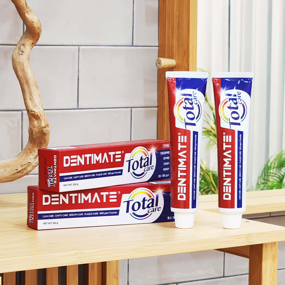 크리오 덴티메이트 올인원 뉴 토탈케어 치약 150g 6개 2세트