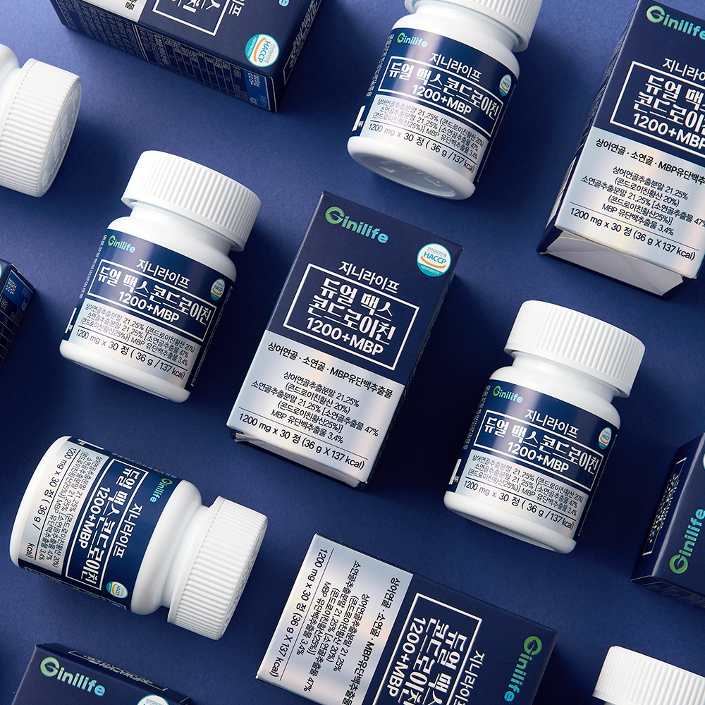 지니라이프 듀얼맥스 콘드로이친 1200+MBP 30정, 12개