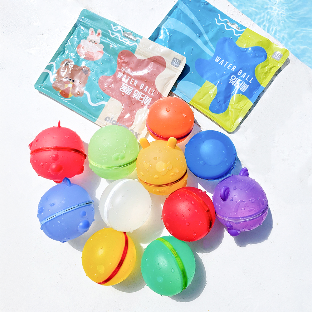 물놀이 즐거움이 가득! 플레이맥스 실리콘 자석 워터볼 6종 세트 소개