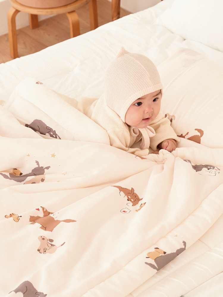 포근하고 편안한 낮잠이불 세트, 집에서도 쉽게 관리하세요!