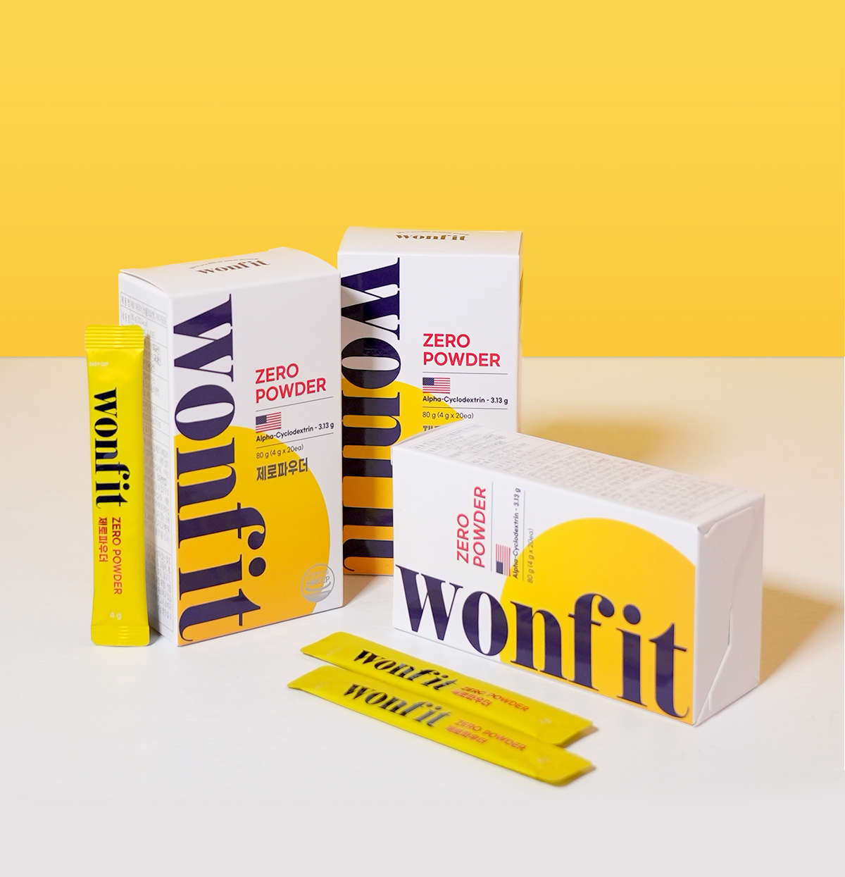 알파CD 원핏 제로파우더 알파시클로덱스트린 알파시디 20포, 6개