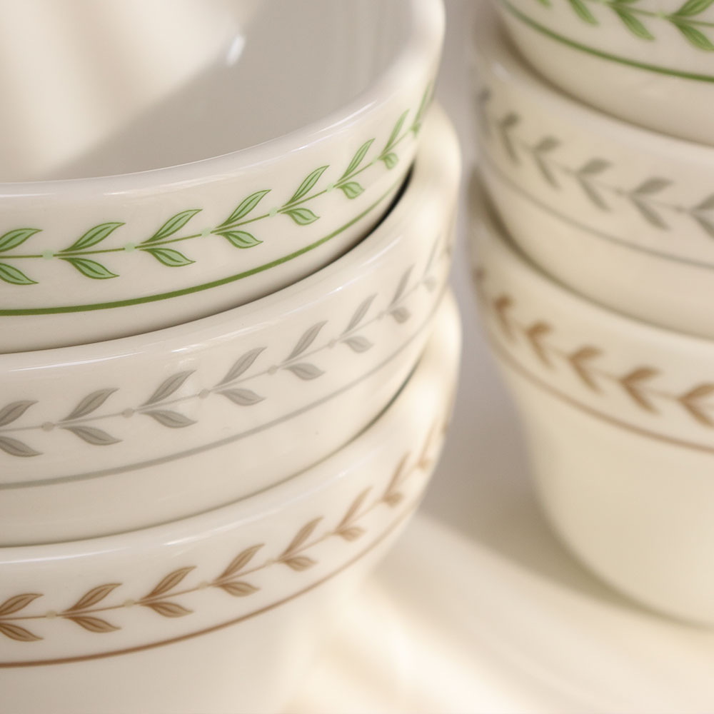 일상 속에서 찾은 예쁜 디저트 접시, 뉴욕 가든 플레이팅 원형 브라운