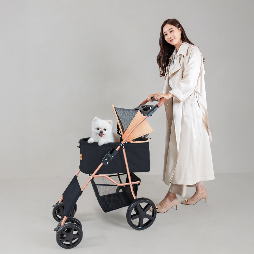 강아지와 고양이 모두 편하게 탈 수 있는 3-in-1 유모차 추천!
