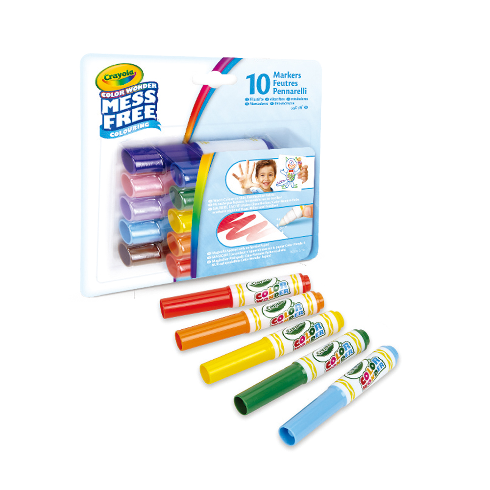 크레욜라 메스프리 리필북 무지 50매+리필 마커 10색