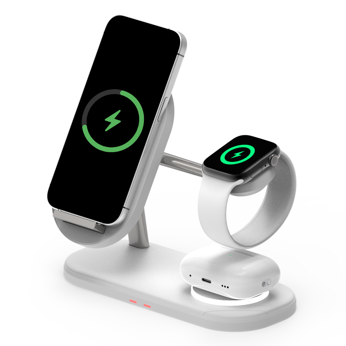 3in1 무선충전기 거치대 멀티 초고속 충전기 아이폰 애플워치 갤럭시 갤럭시워치
