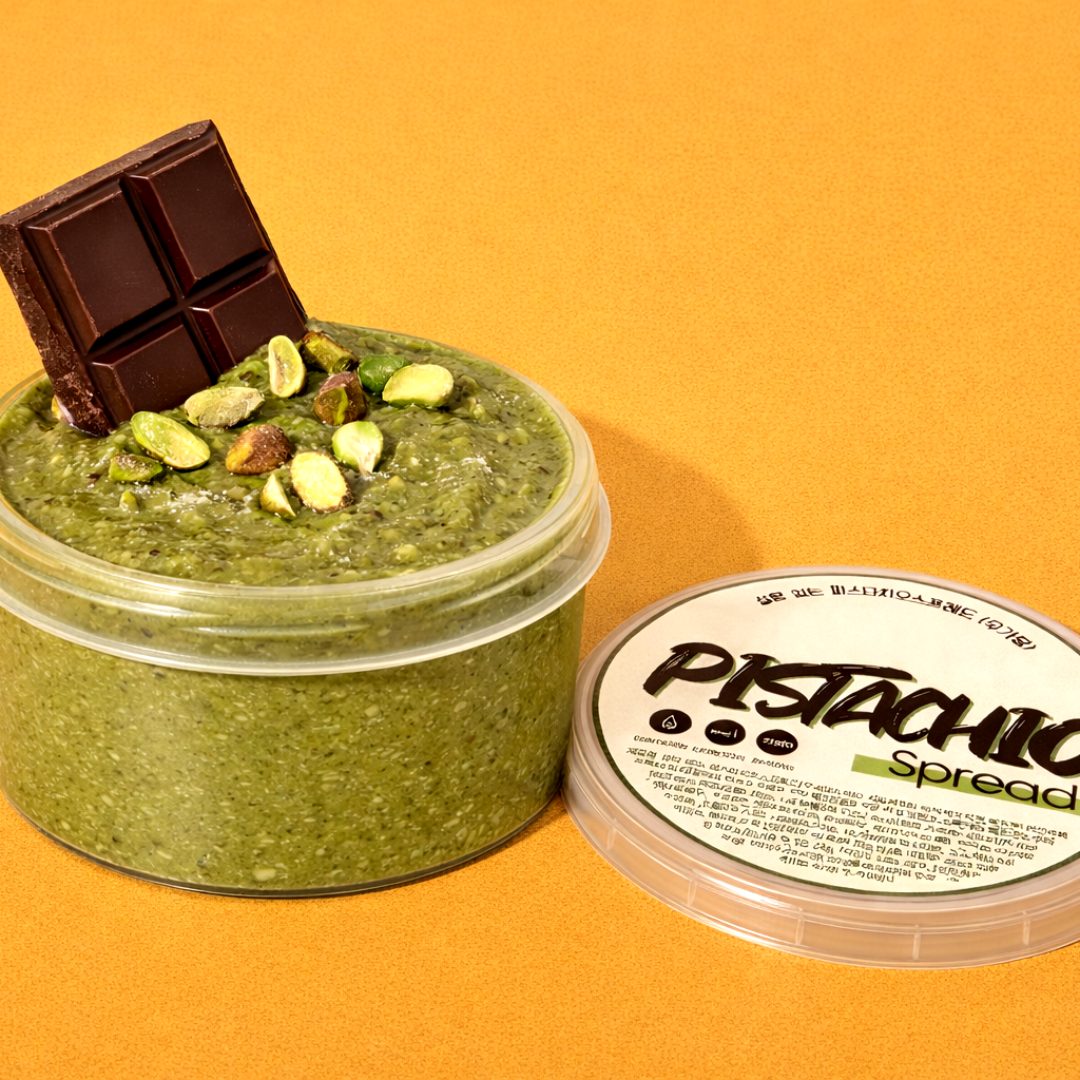 설탕 제로 죄책감 제로 스웰로우 무가당 피스타치오스프레드 저당잼 두바이초코 두쫀쿠 피스타치오크림 210g, 1개