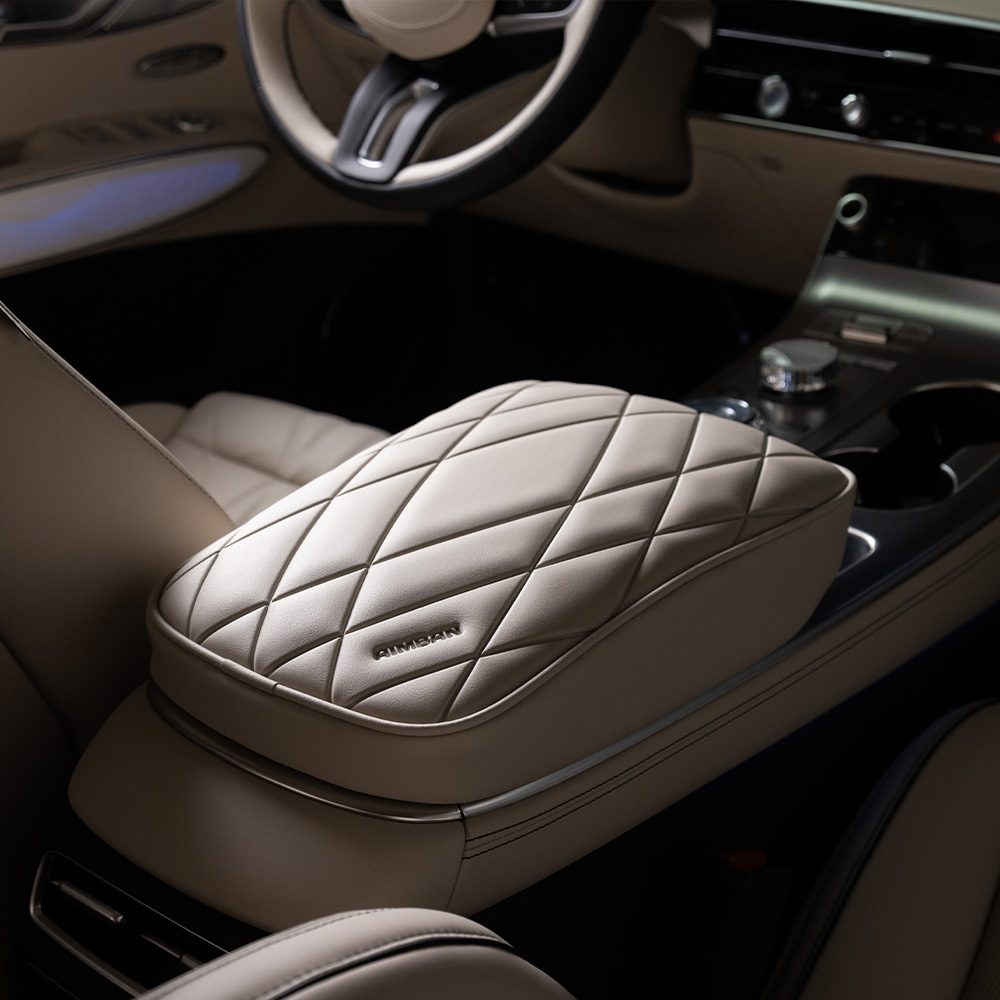 제네시스 GV70 페이스리프트 전용 콘솔 쿠션으로 더 편하게 운전하세요!