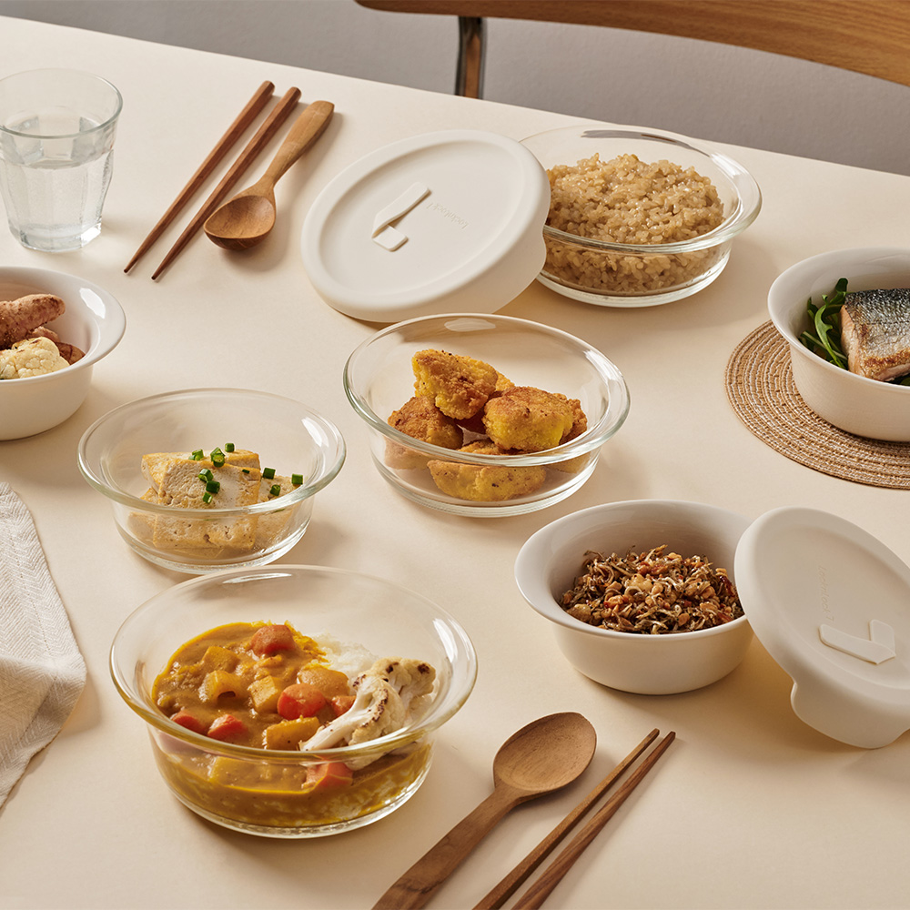 쉽고 깔끔하게 밥을 담을 수 있는 도자기 밥용기 추천!