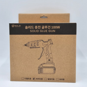 가볍고 강력한 무선 글루건으로 작업 효율 높이기