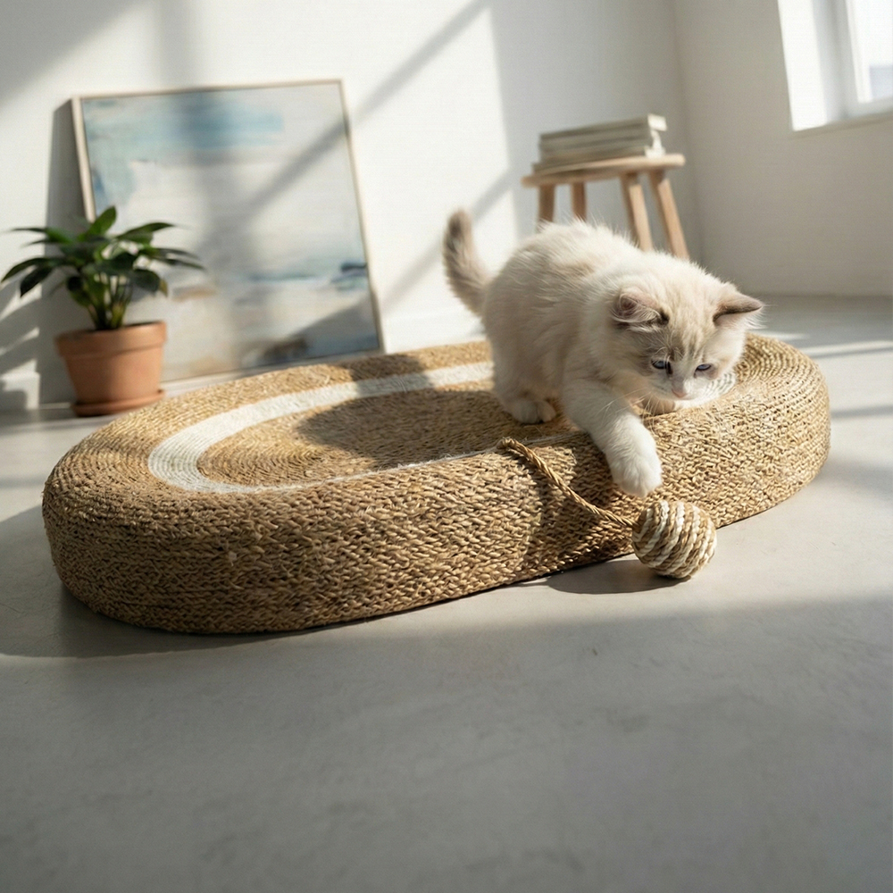 고양이도 좋아하는 대형 스크래쳐와 편안한 침대 추천