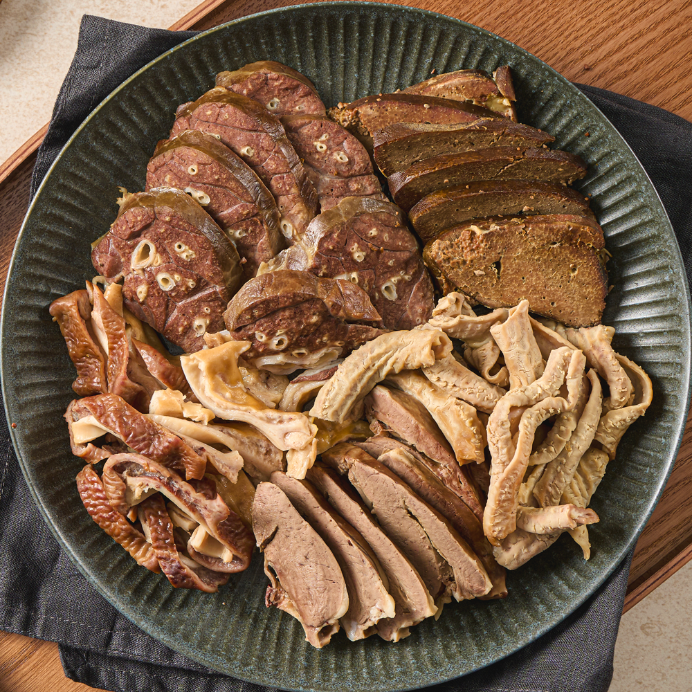 [우맛순] 당일도축 & 당일가공 순대 삶은돼지내장 허파 염통 간 오소리감투 [매일생산]