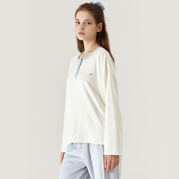 편안한 밤을 위한 에블린 긴팔 커플 잠옷 추천, 집에서 즐기기 딱 좋아요!