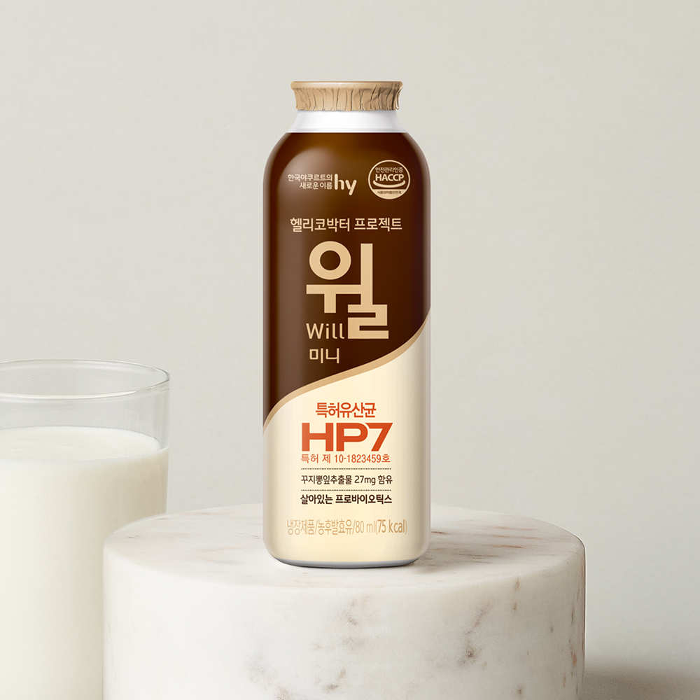 헬리코박터 프로젝트 윌 미니 80ml, 15개 세트로 건강 챙기기