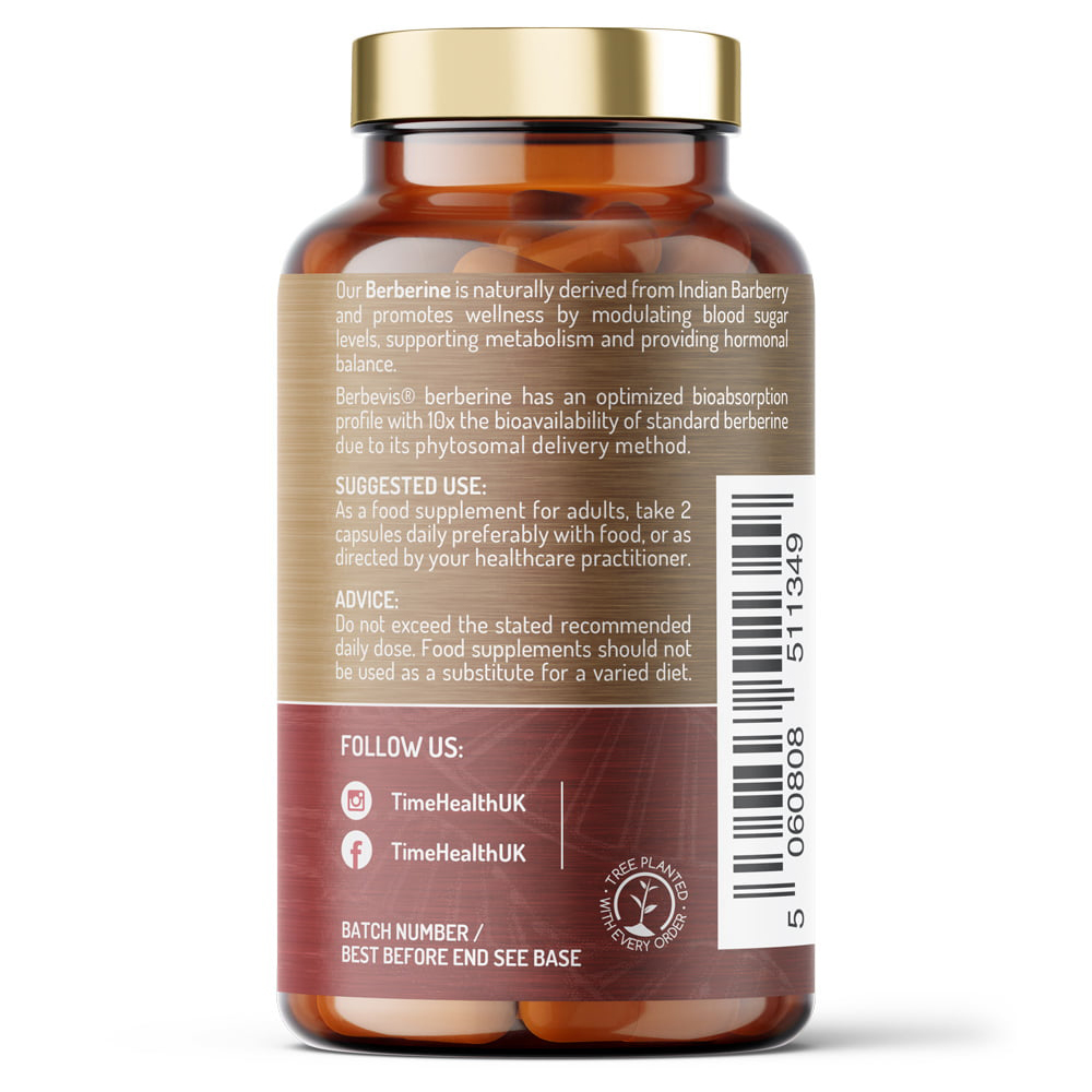 일상 속 건강 챙기기! 타임헬스 베르베린 1000mg 영국산 파이토솜 소개