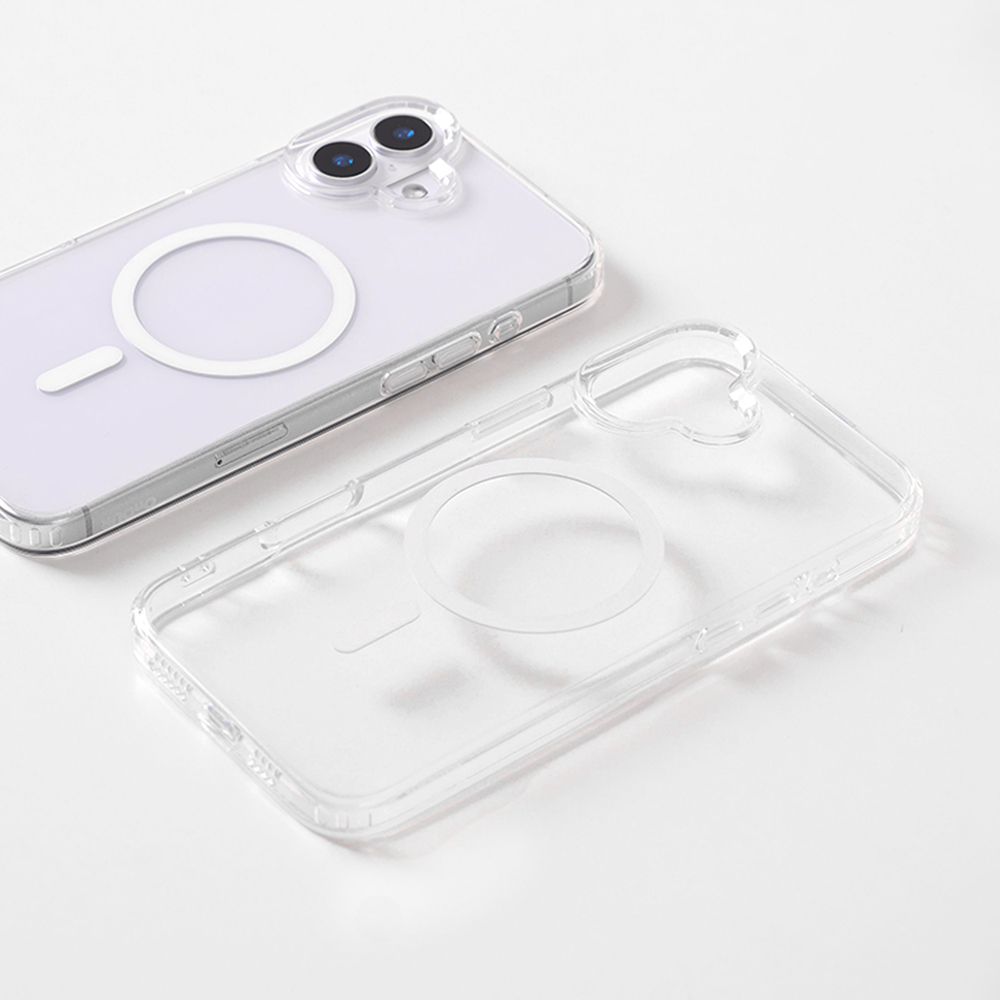 아이폰16 맥세이프 케이스, 투명 실리콘으로 깔끔하게 보호하세요!