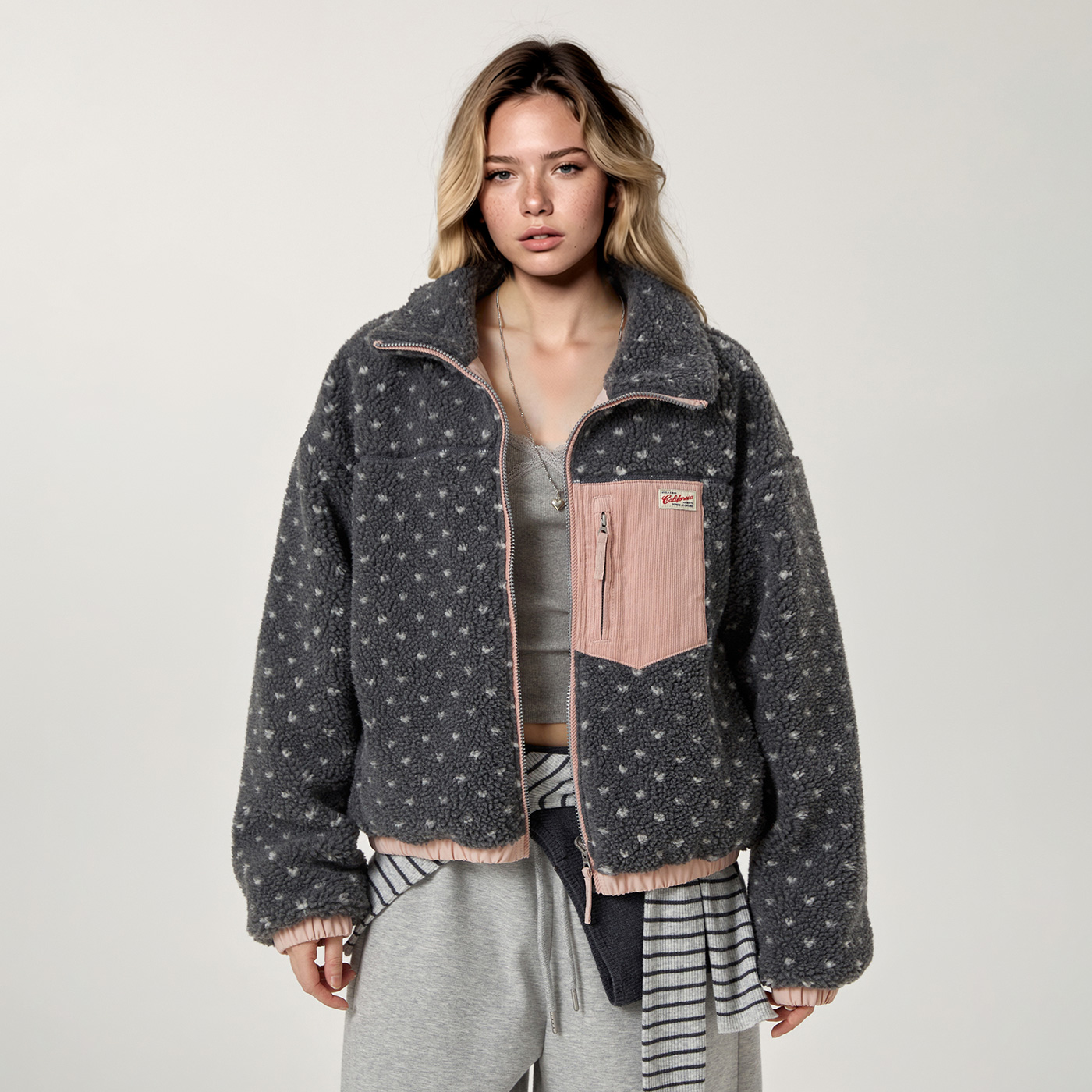 [후아유] 리버서블 덤블 점퍼(여성) / WHJJG1115F