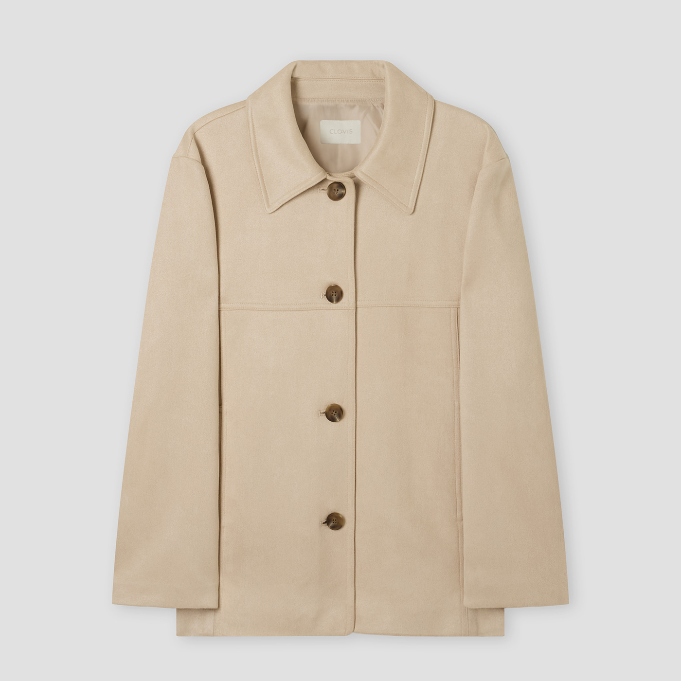 [클라비스] 스웨이드 자켓_CVJLG1201M