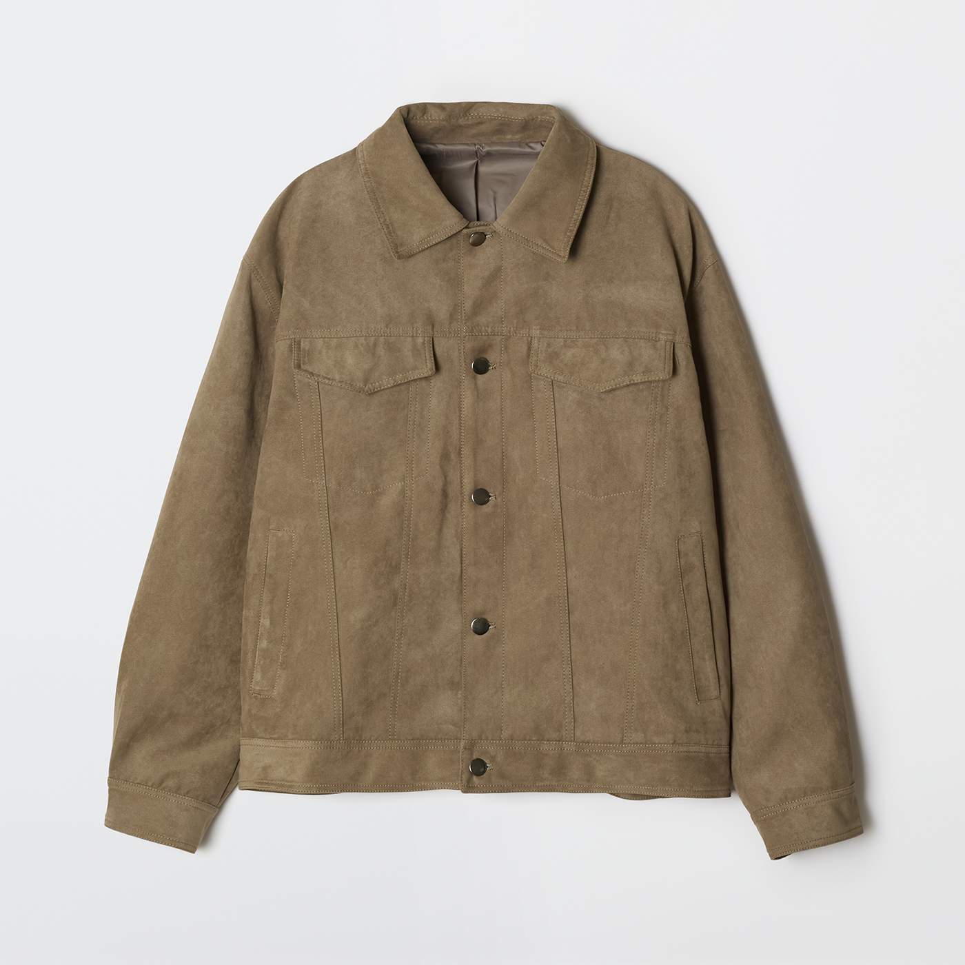 [슈퍼적립][스파오][신세틱레더] 스웨이드 트러커_SPJLG12M05