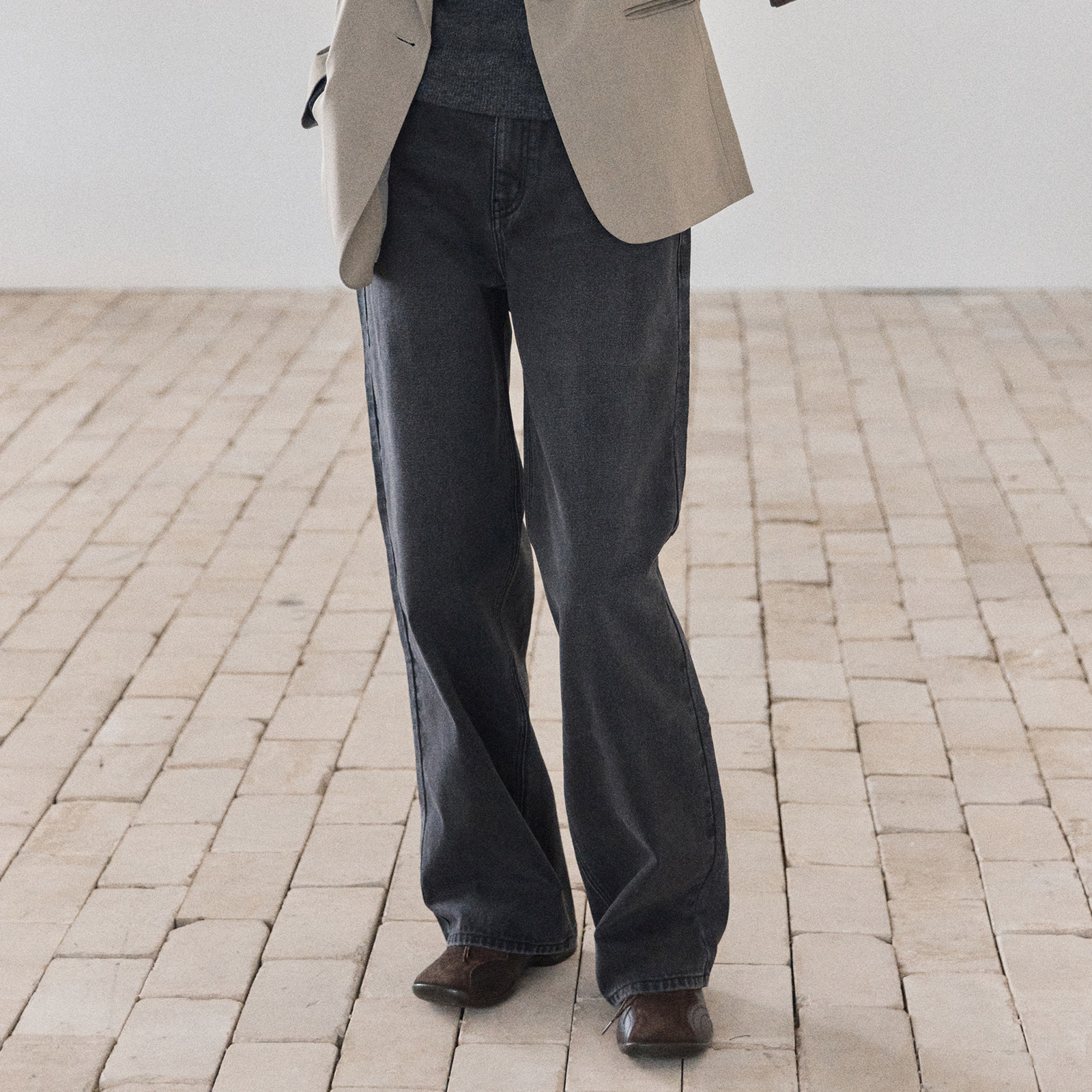 [미쏘] 핏업데님 와이드_Long_MIWTJG360J