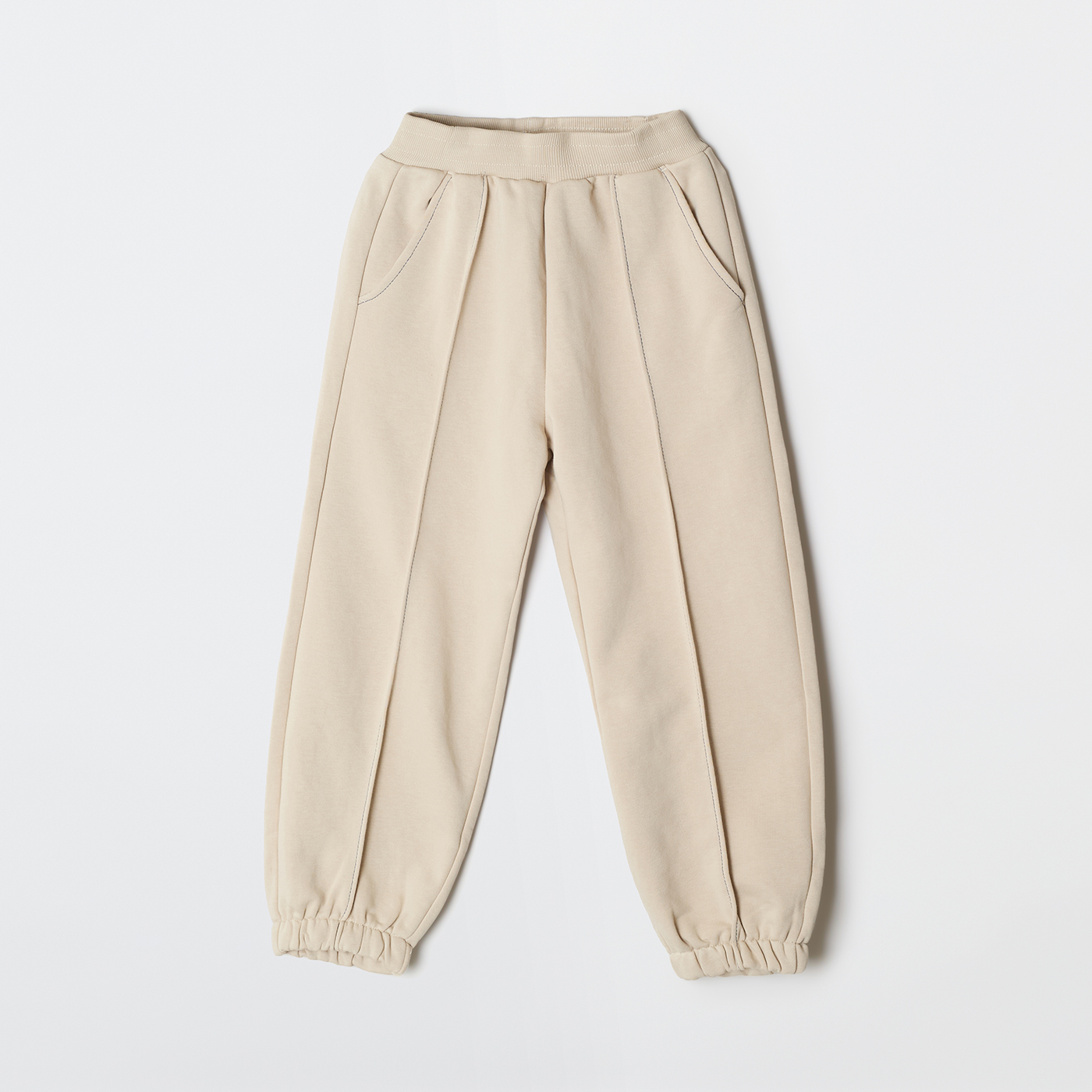 [당일출고][베이지] 스파오키즈 레터링 상하세트 SPSMG23KU2